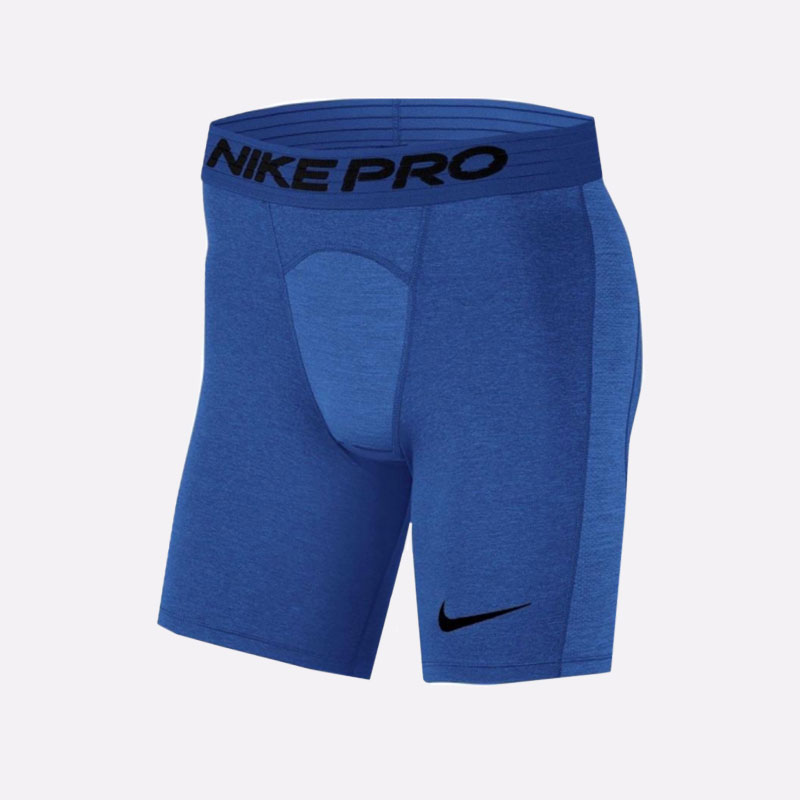 мужское синее компрессионное бельё Nike Pro Short BV5635-480 - цена, описание, фото 1